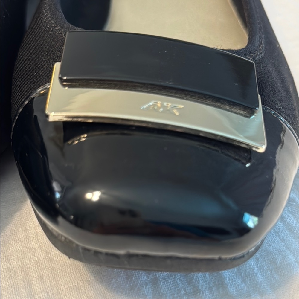 Anne Klein Sport Akuna Black Flats - Picture 6 of 11
